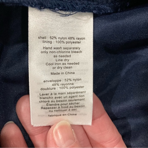 David’s Bridal navy lace gown size 4 - Picture 12 of 15